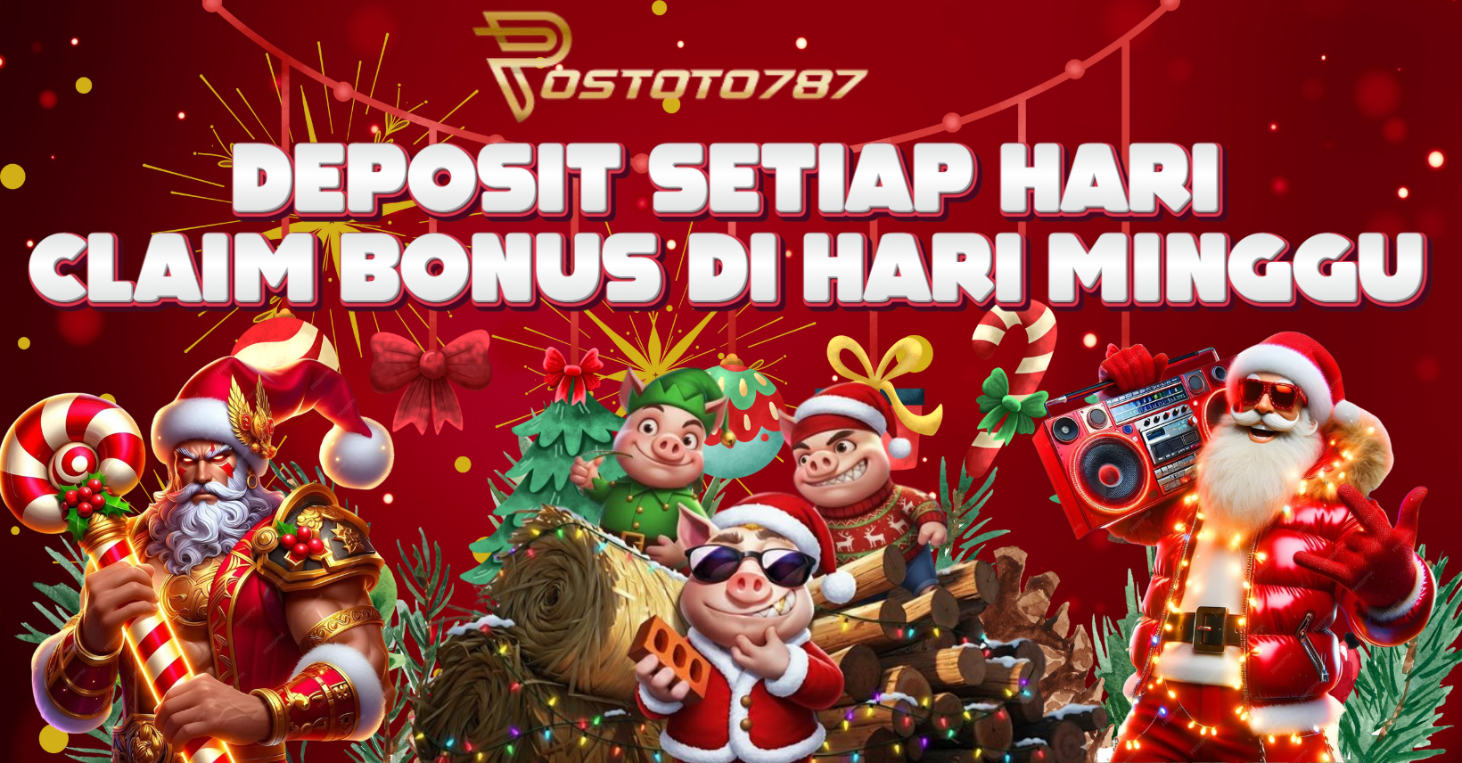 DEPOSIT SETIAP HARI CLAIM BONUS DI HARI MINGGU